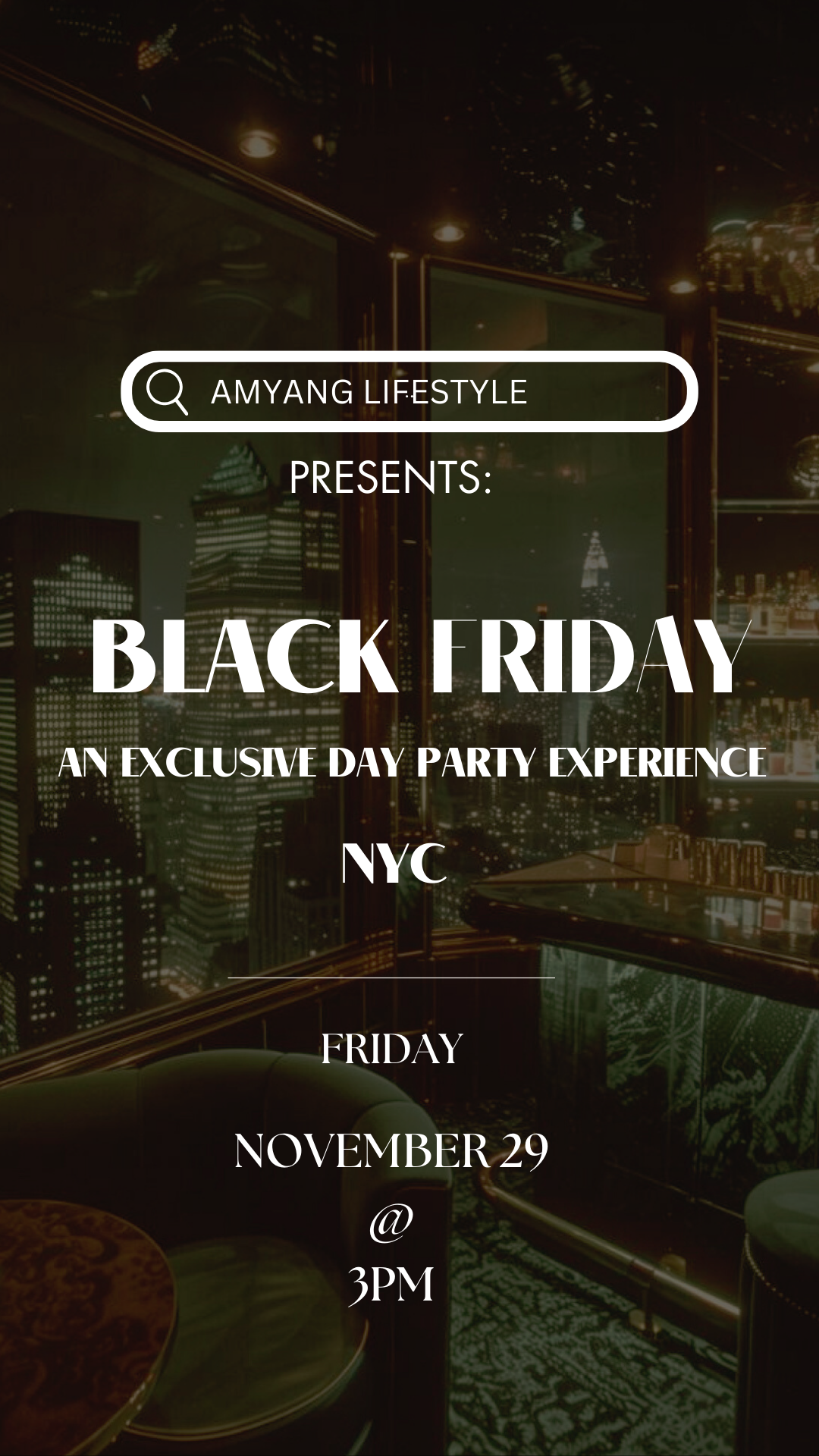 OFFICIAL AMYANG LIFESTYLE EVENT